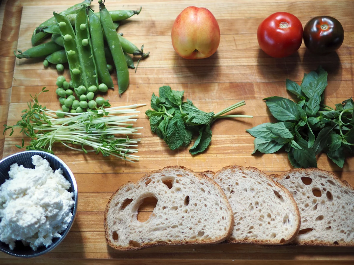 Look at that bounty of summer jewels.