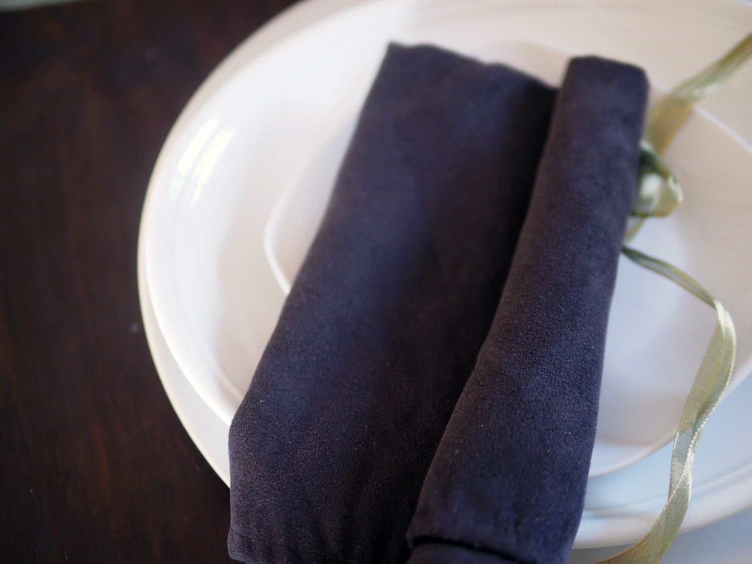 Note the folded edge on the left side is where you want to roll to.