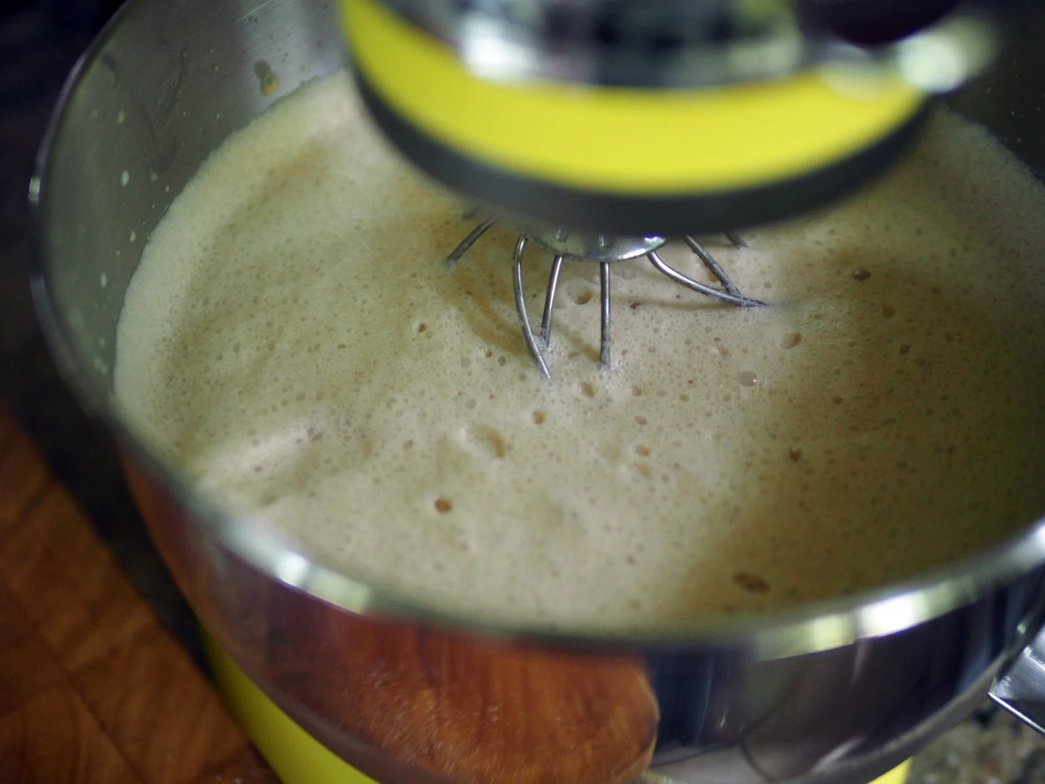 Whisk it all together. Seems silly to show you but I have a thing for telling a story with images.