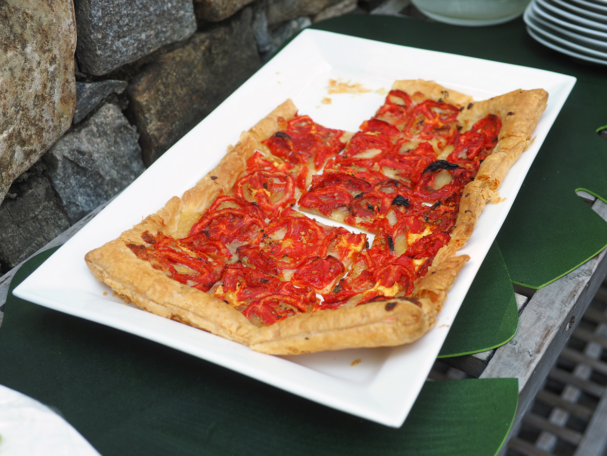 Tomato & Mozzarella Tart