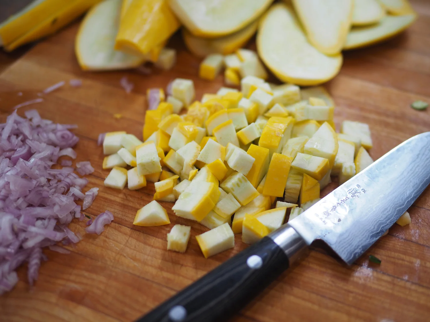 Nice little cubes all the same size so you get a piece in every spoonful.