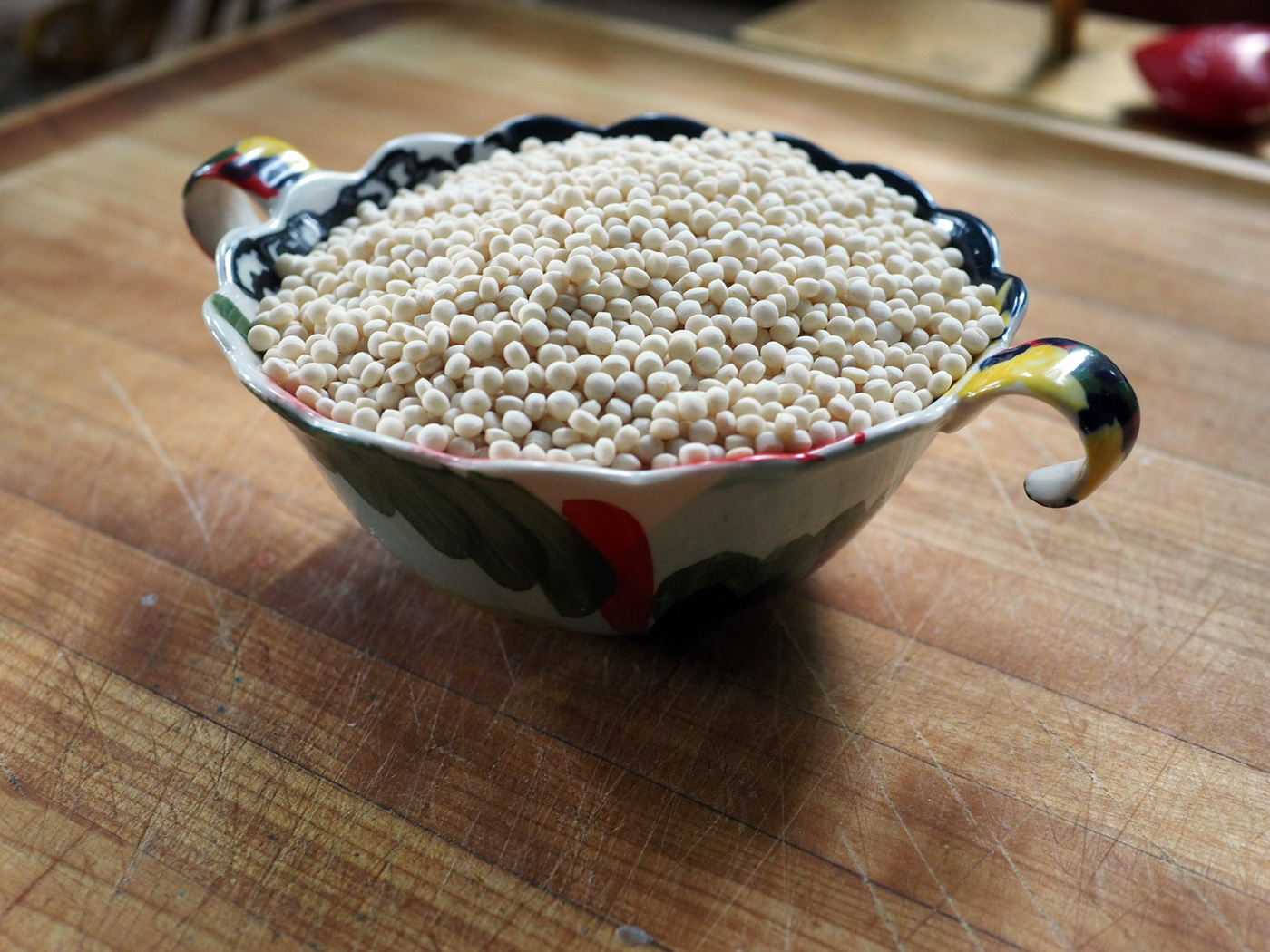Gorgeous pearls of pasta