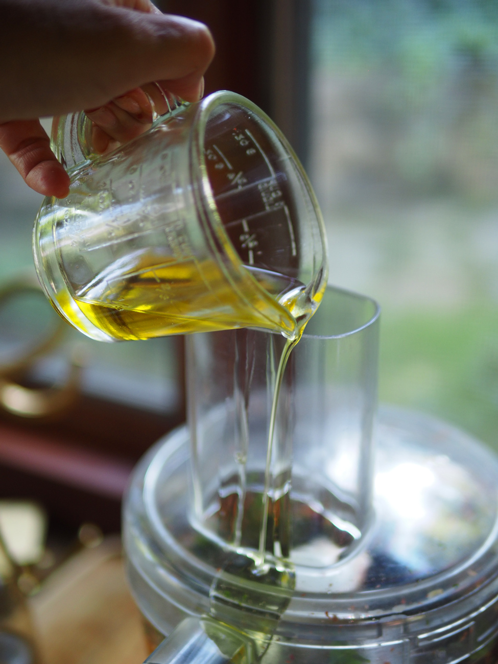 Rich, liquid gold pouring in.