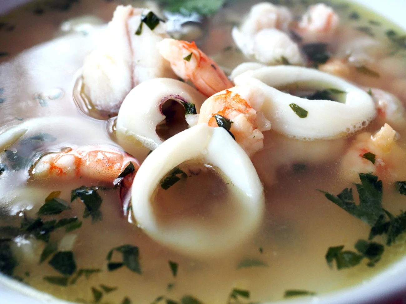 Look at how beautifully cooked and tender each piece of fish is. A bowl of Good Food.