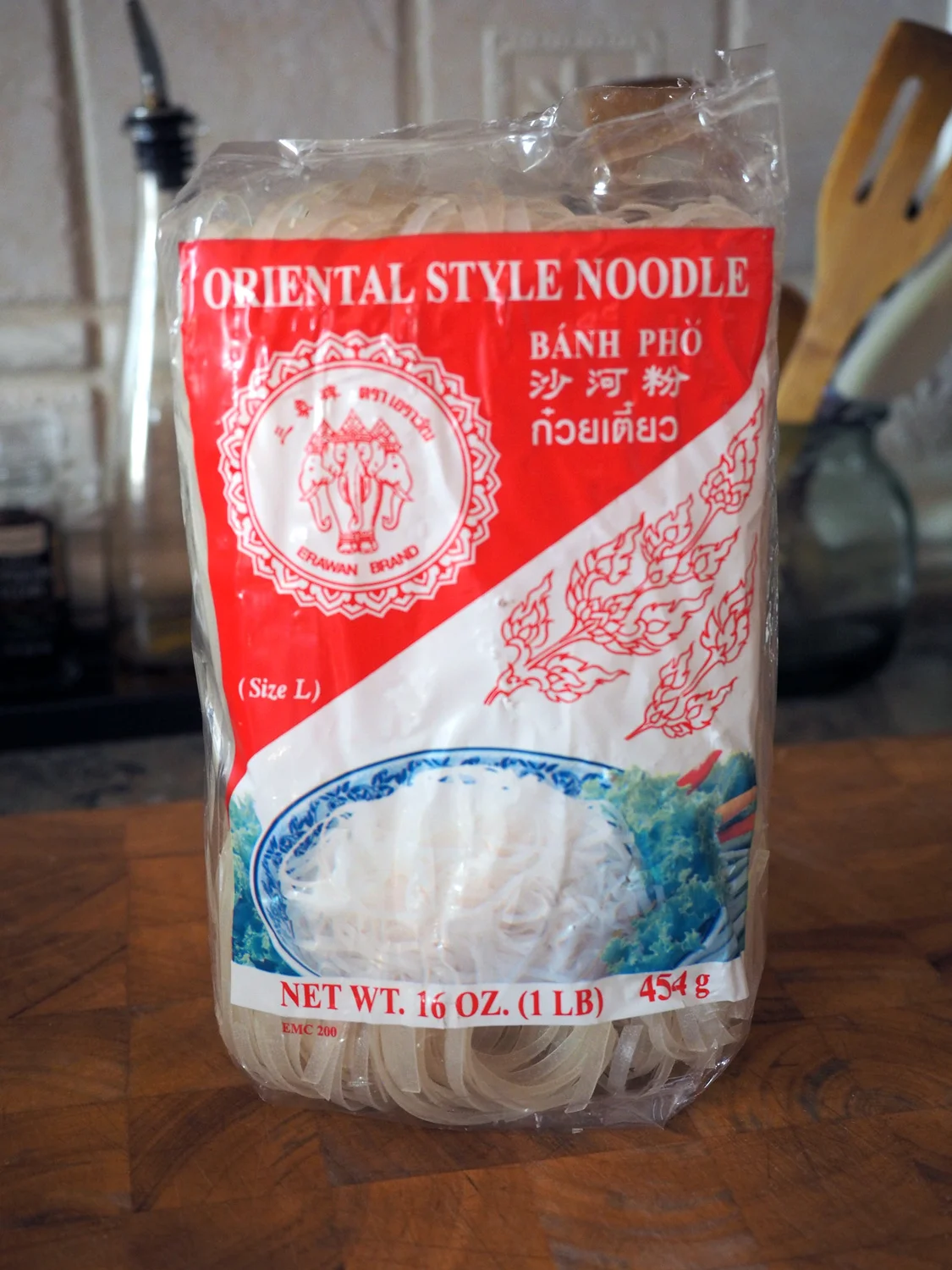 The rice noodles I just had to grab. I love me some noodles.