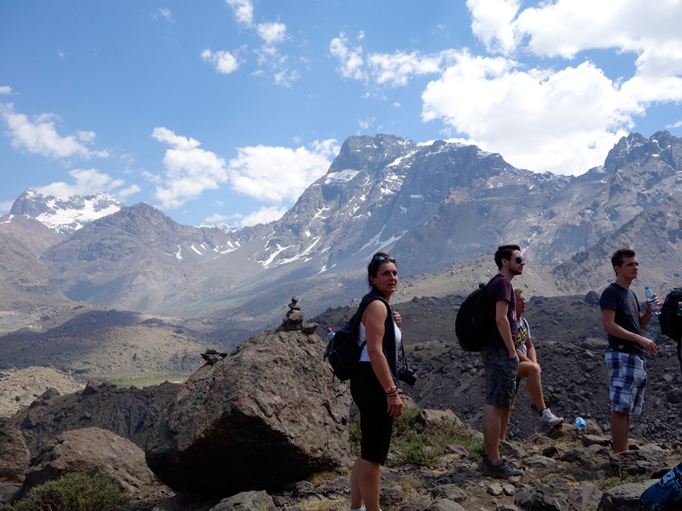 Climbing the Andes Mountains