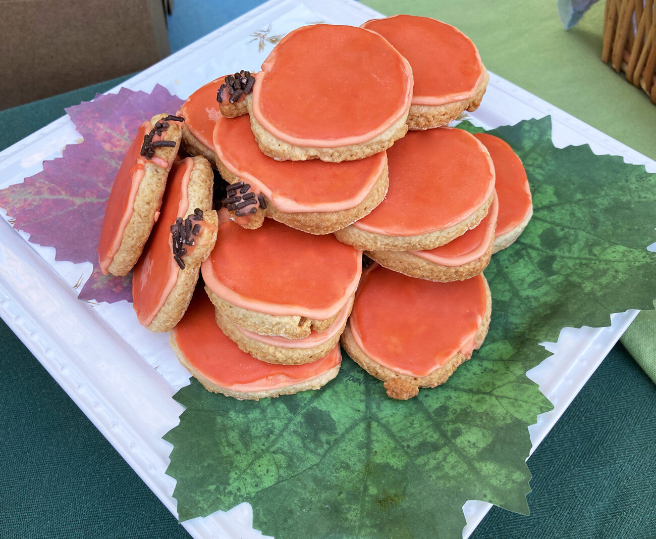 Iced Pumpkin Cookies