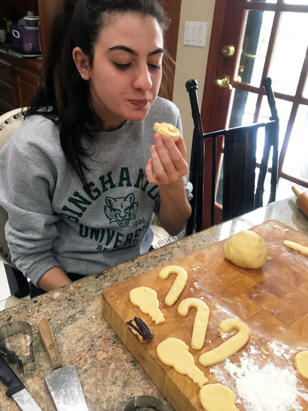  Gianna loves these cookies, right out of the oven and without any icing or sprinkles 