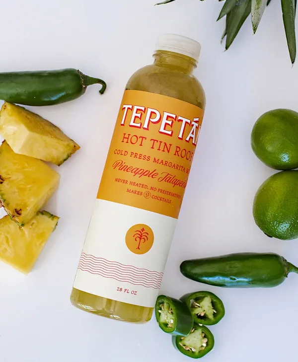 Tepetan Pineapple Jalapeno margarita mixer
