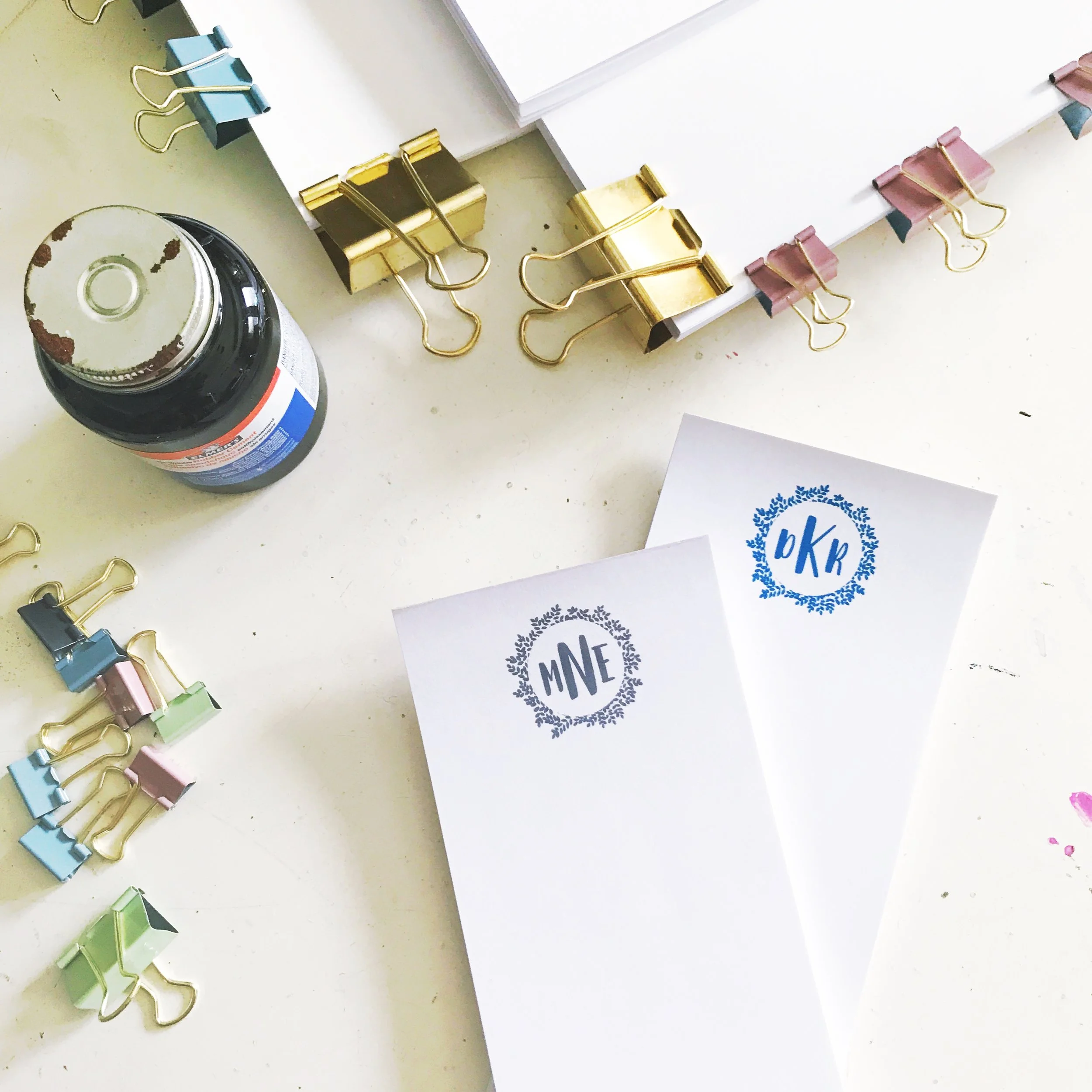 DIY Personalized Notepads with Katrina