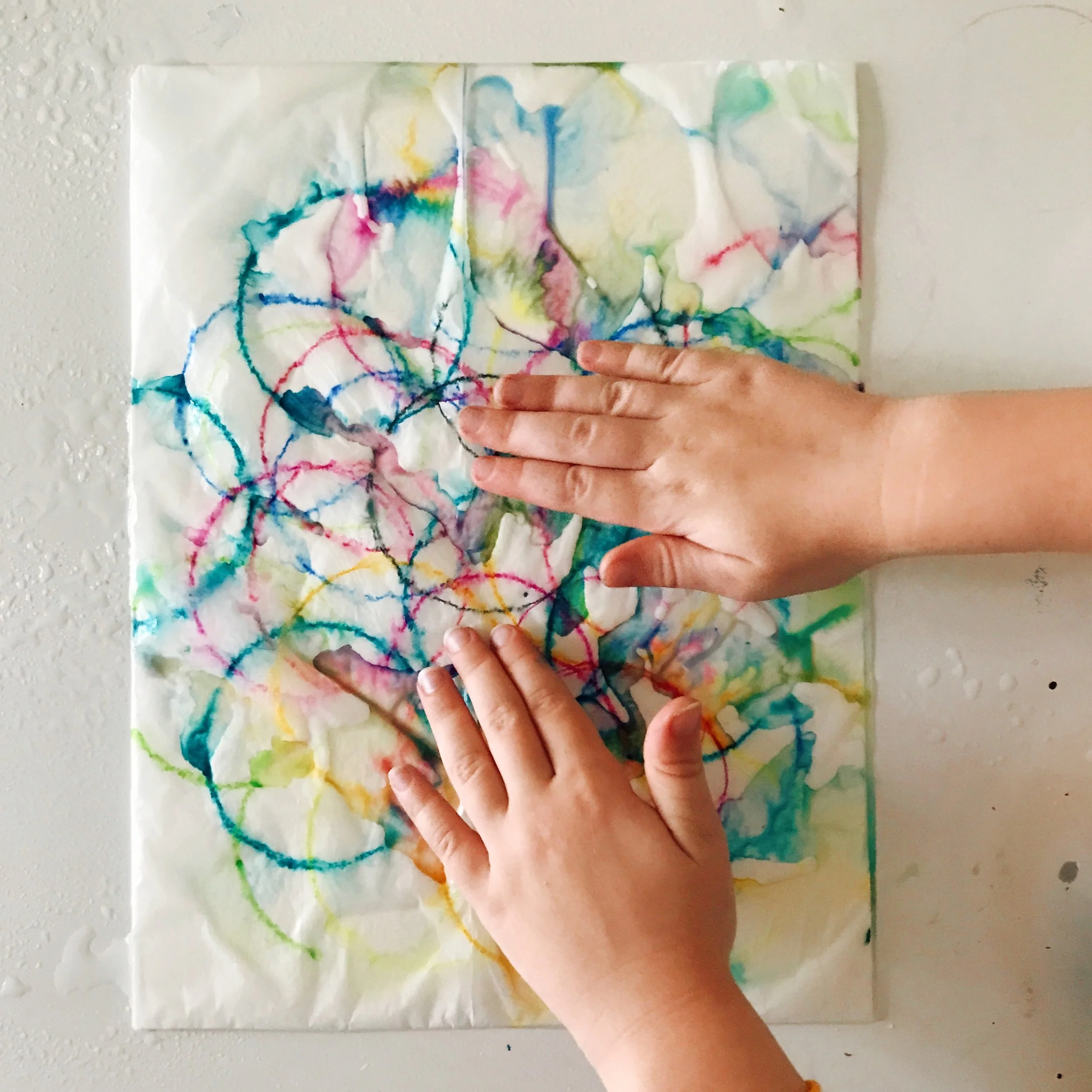 Creativity Camp: Faux Watercolor Painting