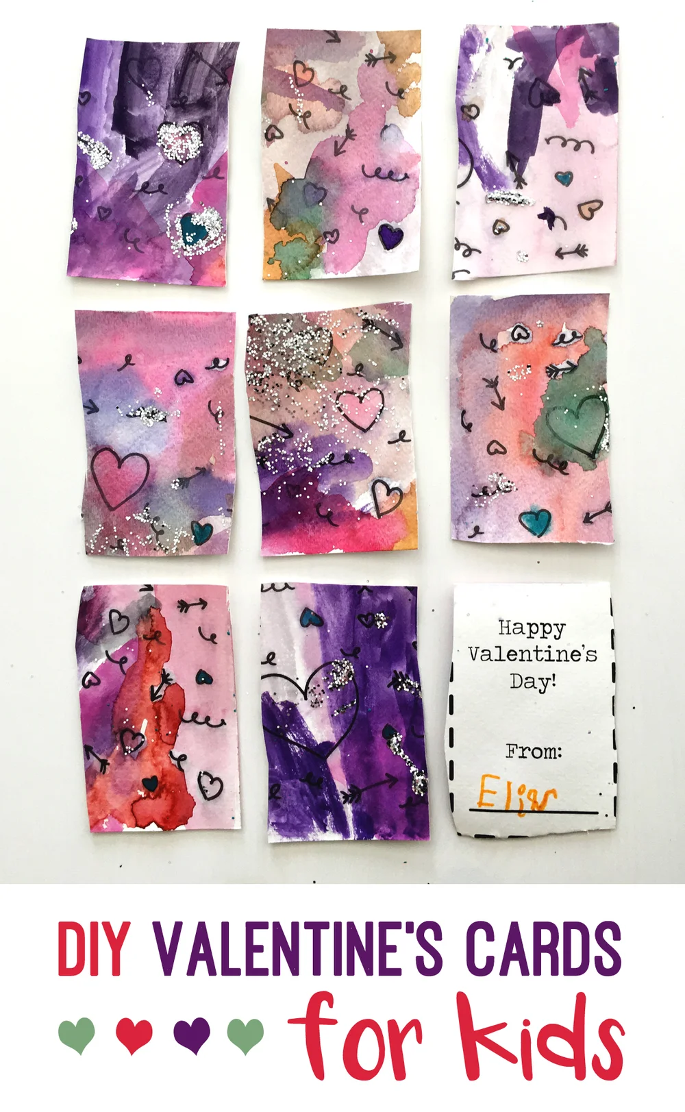 DIY Valentine's Day Cards for Kids from Kat French Design — ETSY DALLAS