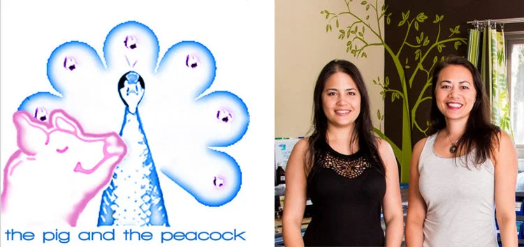 Sabrina and Jenny, Co-Presidents of Etsy Dallas, run The Pig and the Peacock