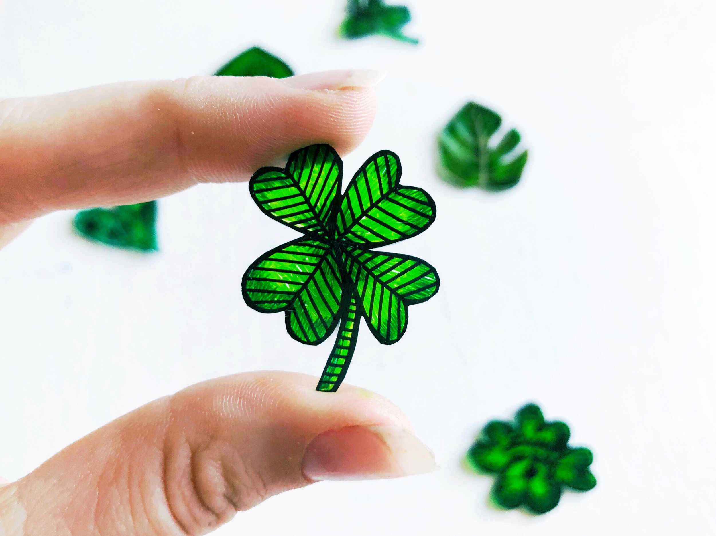 Saint Patrick’s Day Lapel Pin Tutorial with Rhapsody Letterpress