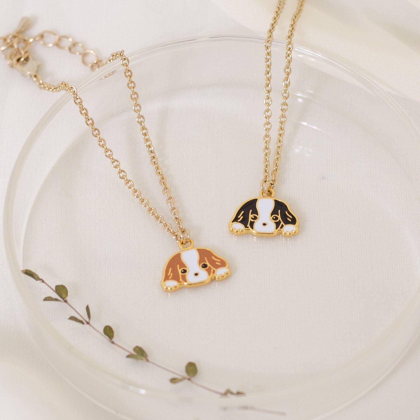 Add a little cheer to your day with the cutest enamel jewelry by @missmodi2018⁠! 🐶✨⁠
⁠
About @missmodi2018⁠:⁠
I am Casey Yui, founder of Miss Modi, Finest Handcrafted Enamel Jewelry.  After almost two decades as a corporate interior designer, I left