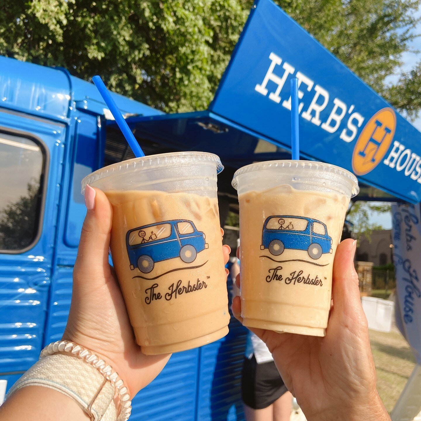 Grab a cup of joe and a breakfast taco from @herbshousecoffee to fuel your fun at the Spring Bash! ☕️🌮⁠
⁠
Meet the Herbster -⁠ a cute French truck that is a full-service coffee shop on wheels! Birthday parties, teacher appreciation, conferences, wed