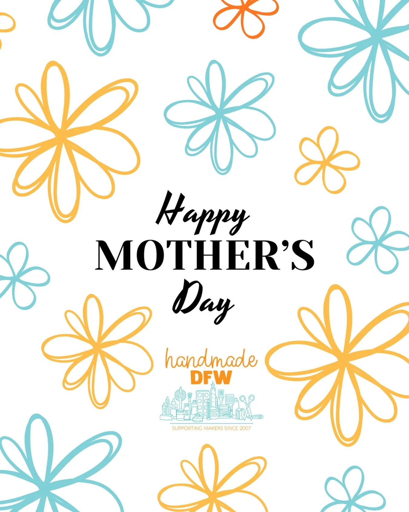 Happy Mother&rsquo;s Day to all the amazing moms, grandmothers, bonus moms, pet moms, and mother figures out there today!

Thank you for all the creativity, care, encouragement, and love you bring into the world every day.

Happy Mother&rsquo;s Day f