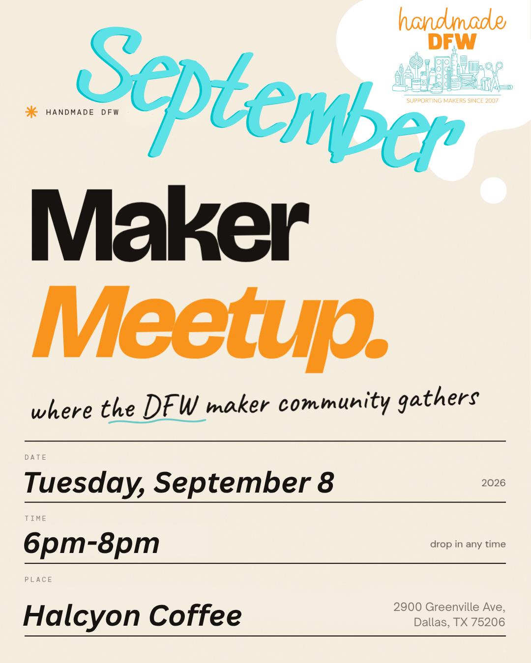 September Maker Meetup