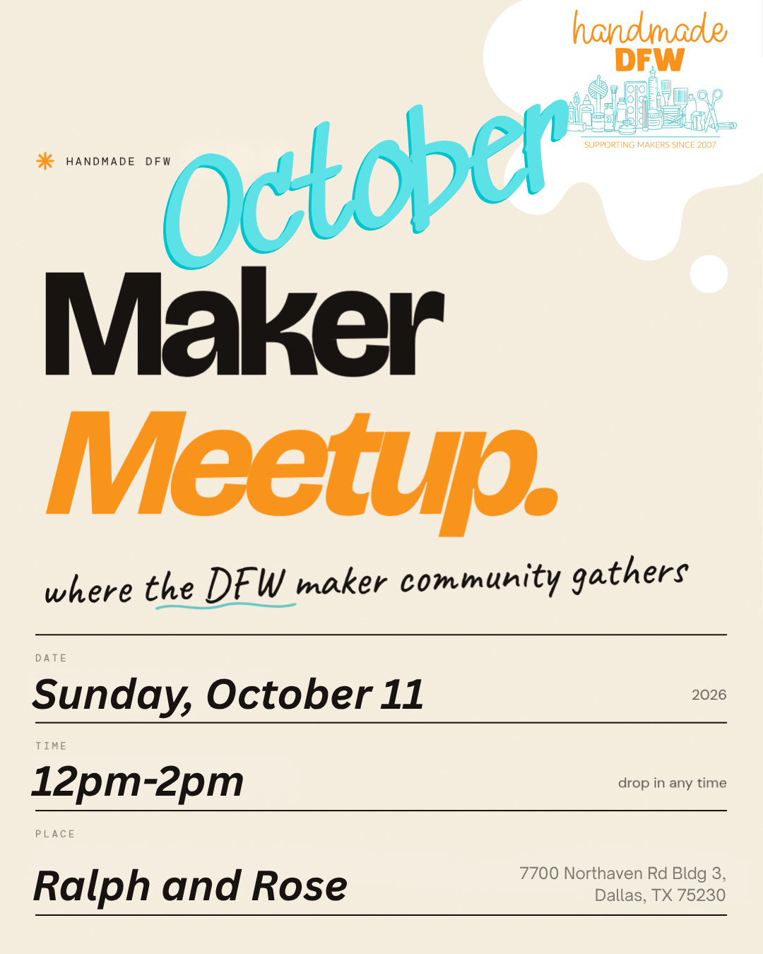 October Maker Meetup