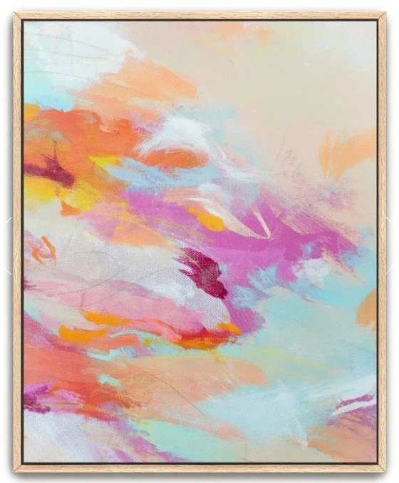 abstract art on canvas