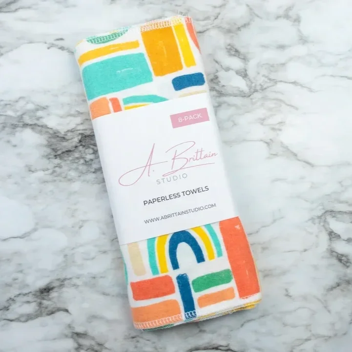 Reusable cloth paperless towels by A Brittan