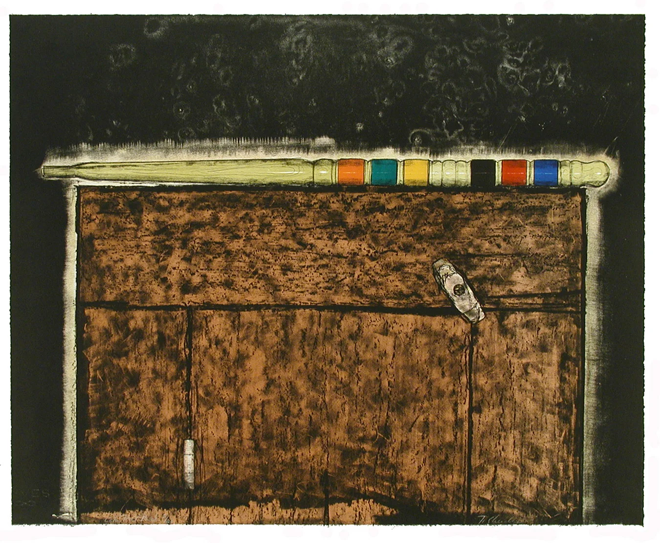 1.Croquet Cabinet,T.Sheesley, litho.22x28, 2000.jpg