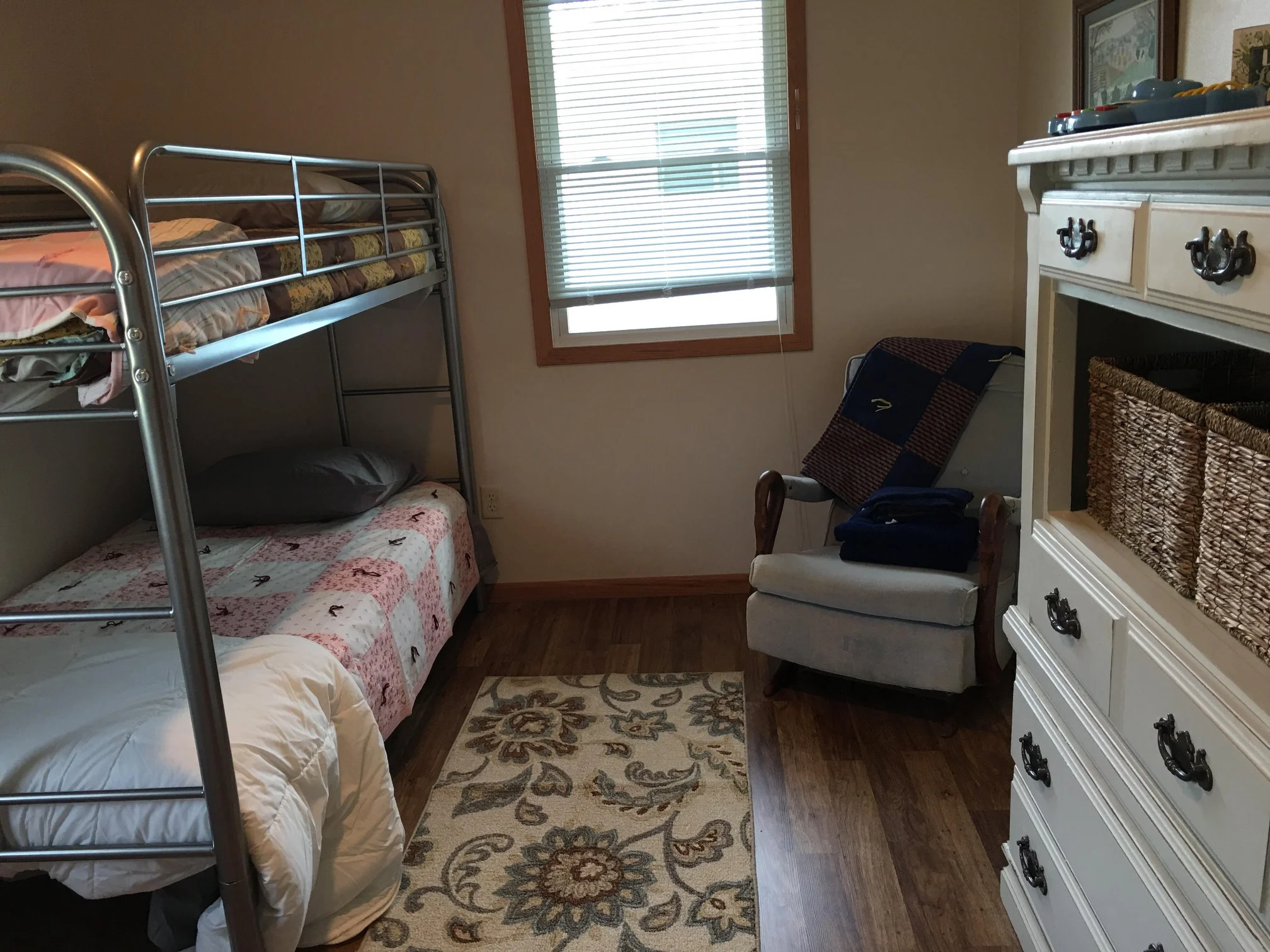 One of Esther's Place bedrooms, ready for a family in need More pics