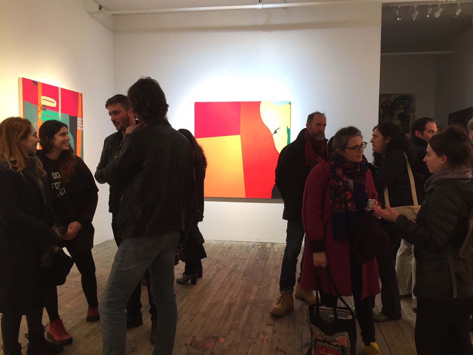 Breathing / Opening Night Slag Gallery, Brooklyn February - March 2017