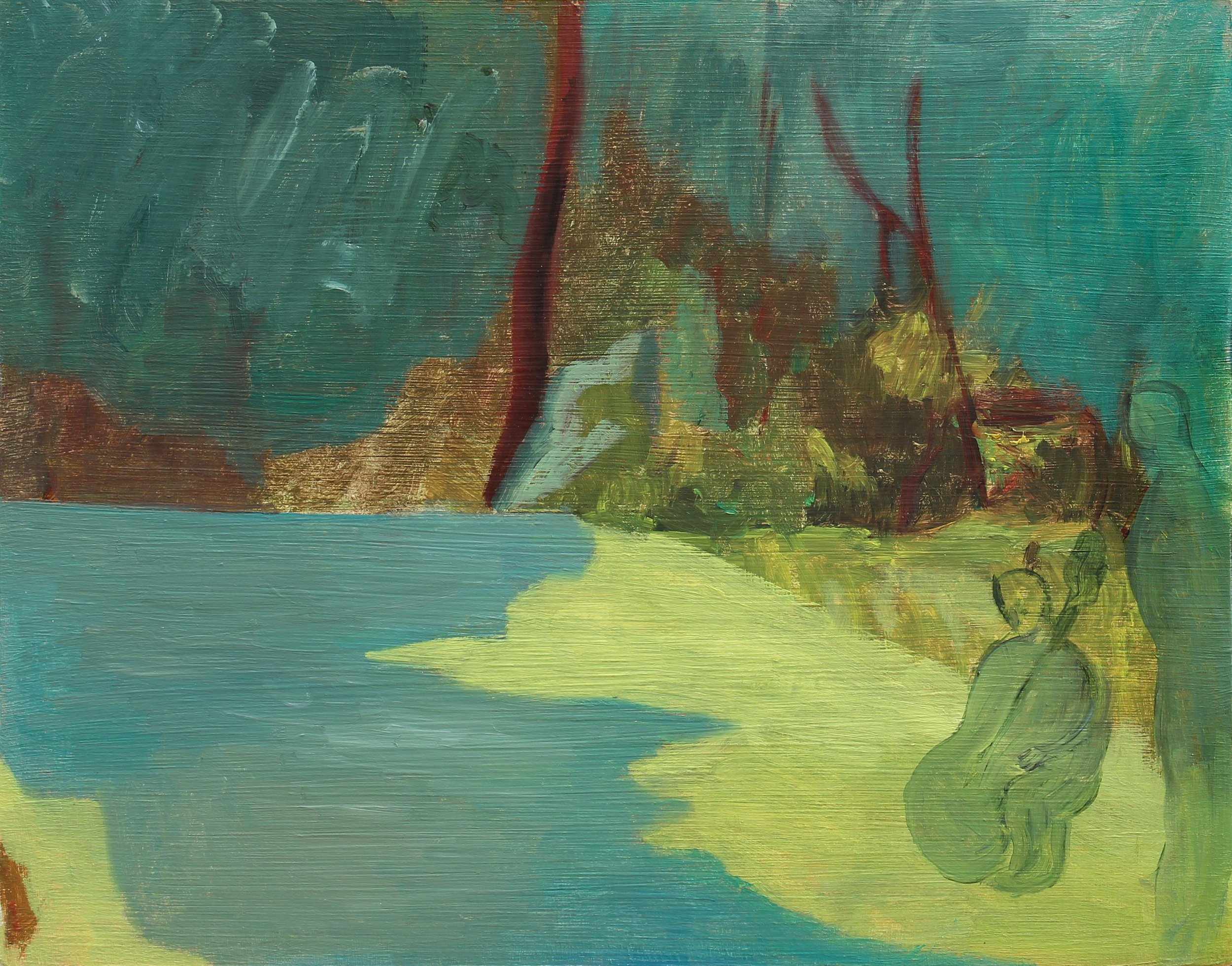 Grace , 2021, Oil on wood, 11X14 inches