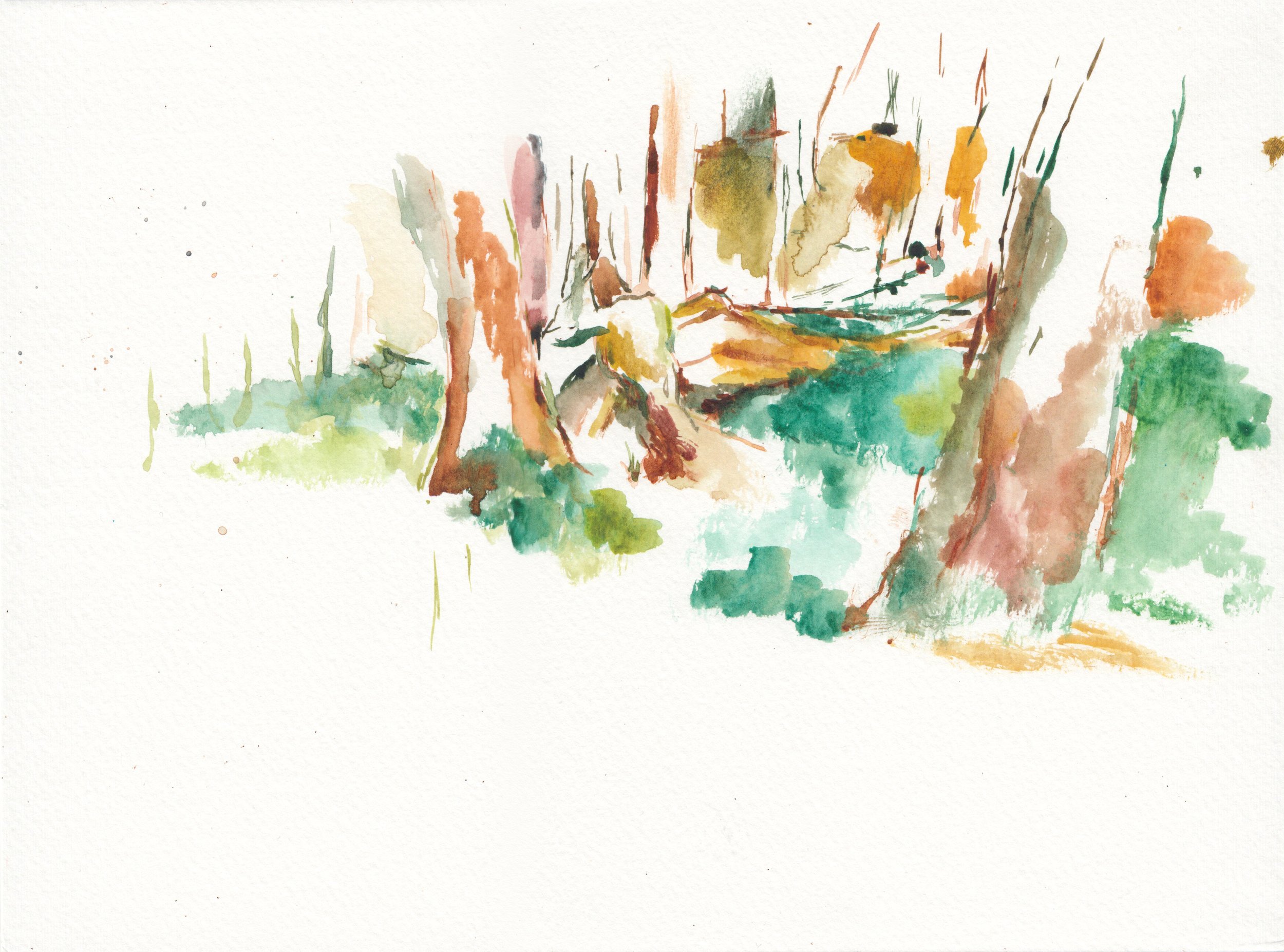 Watercolor, 8x10 Inches, 2024