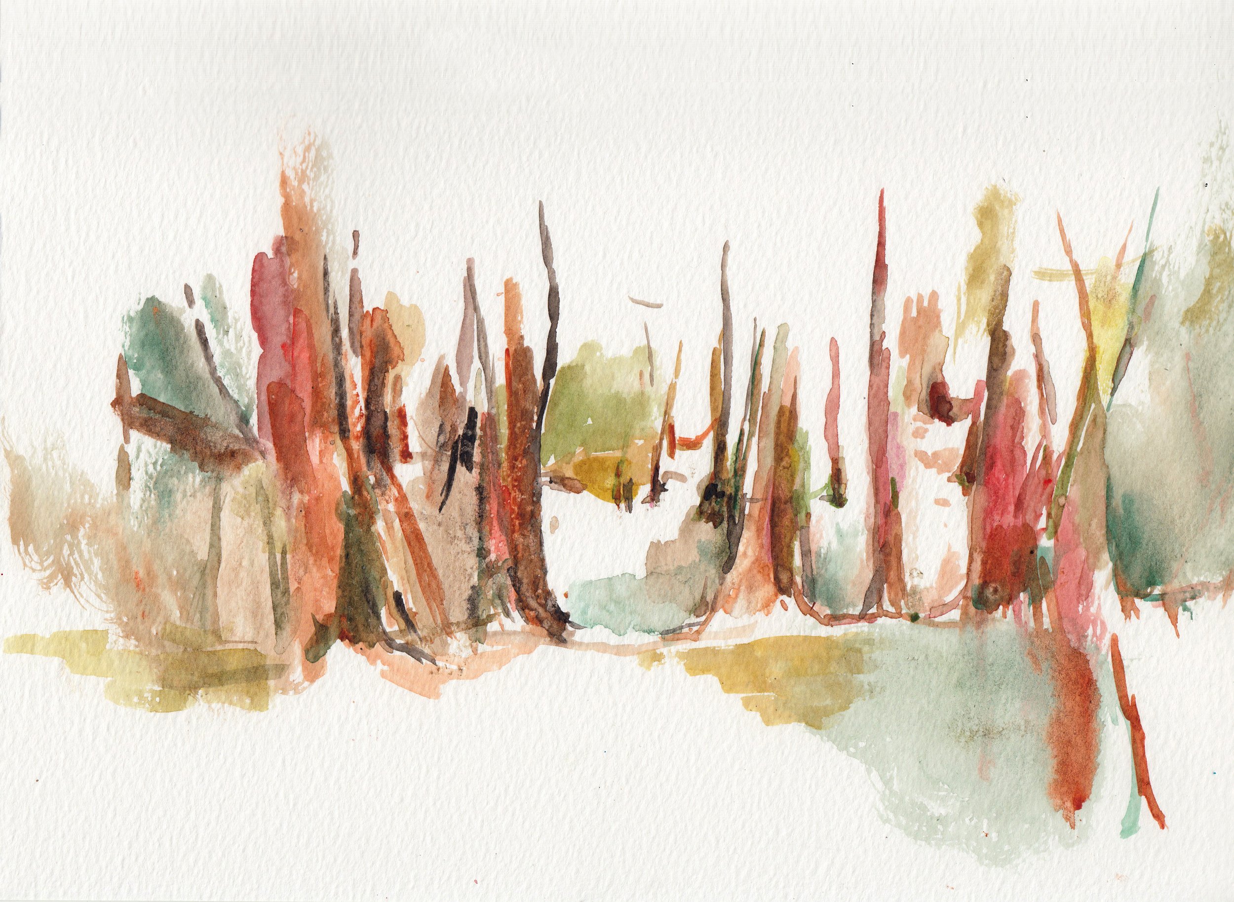 Watercolor, 8x10 Inches, 2024