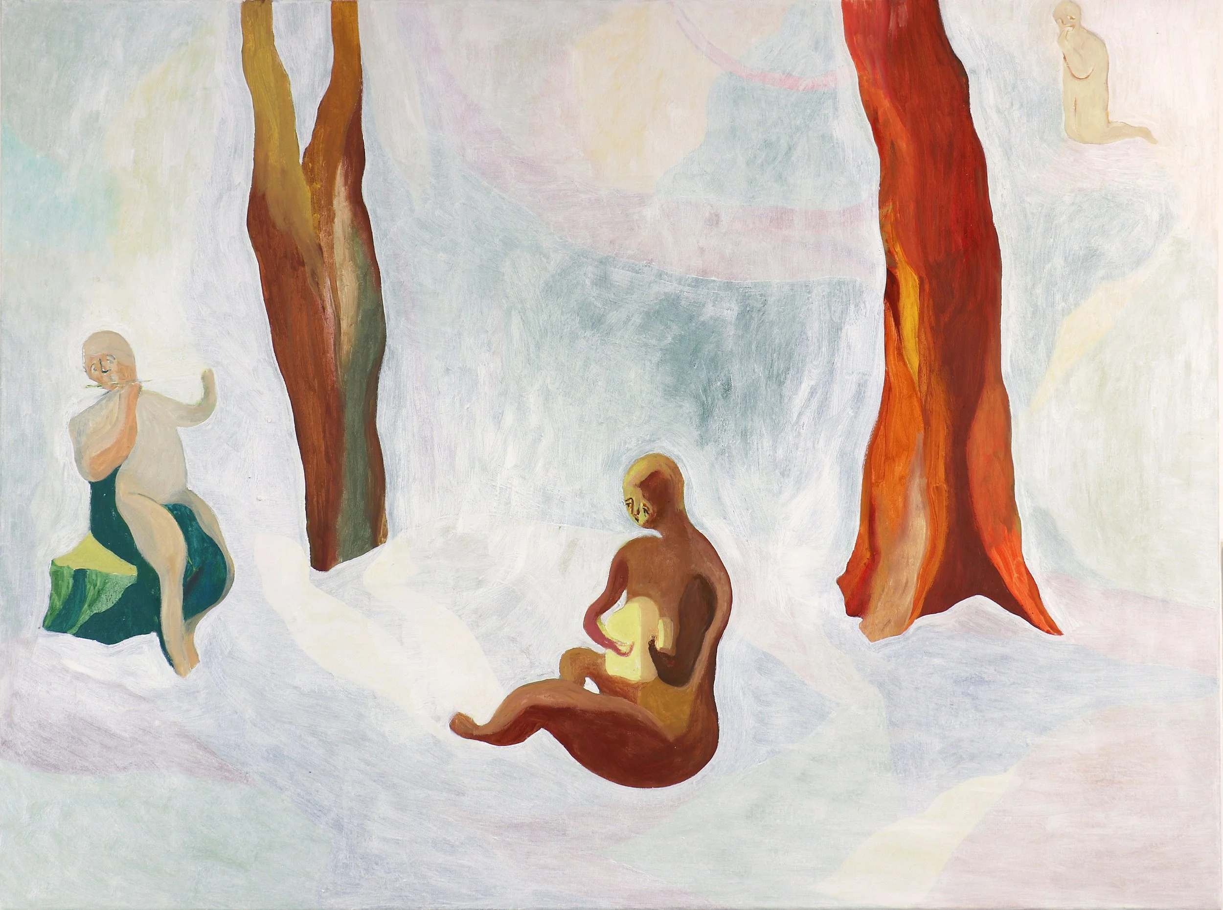 Winter Sonata, 30x40 Inches, Oil on Canvas, 2024.jpg