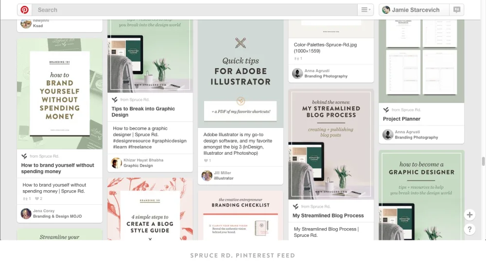 How to add value to your business through design | Spruce Rd. | There are countless times, whether in business or blogging, where a design need pops up. Whether it is through a blog post image, Facebook ad, infographic, sidebar button, or new promotion, graphic design has been my trusty sidekick through it all. Design skills aren’t reserved for only those who have a graphic design degree, but I truly believe that everyone is creative, and has the capability to learn the tools on their own. Here are a few ways you can add value to your business, through design.