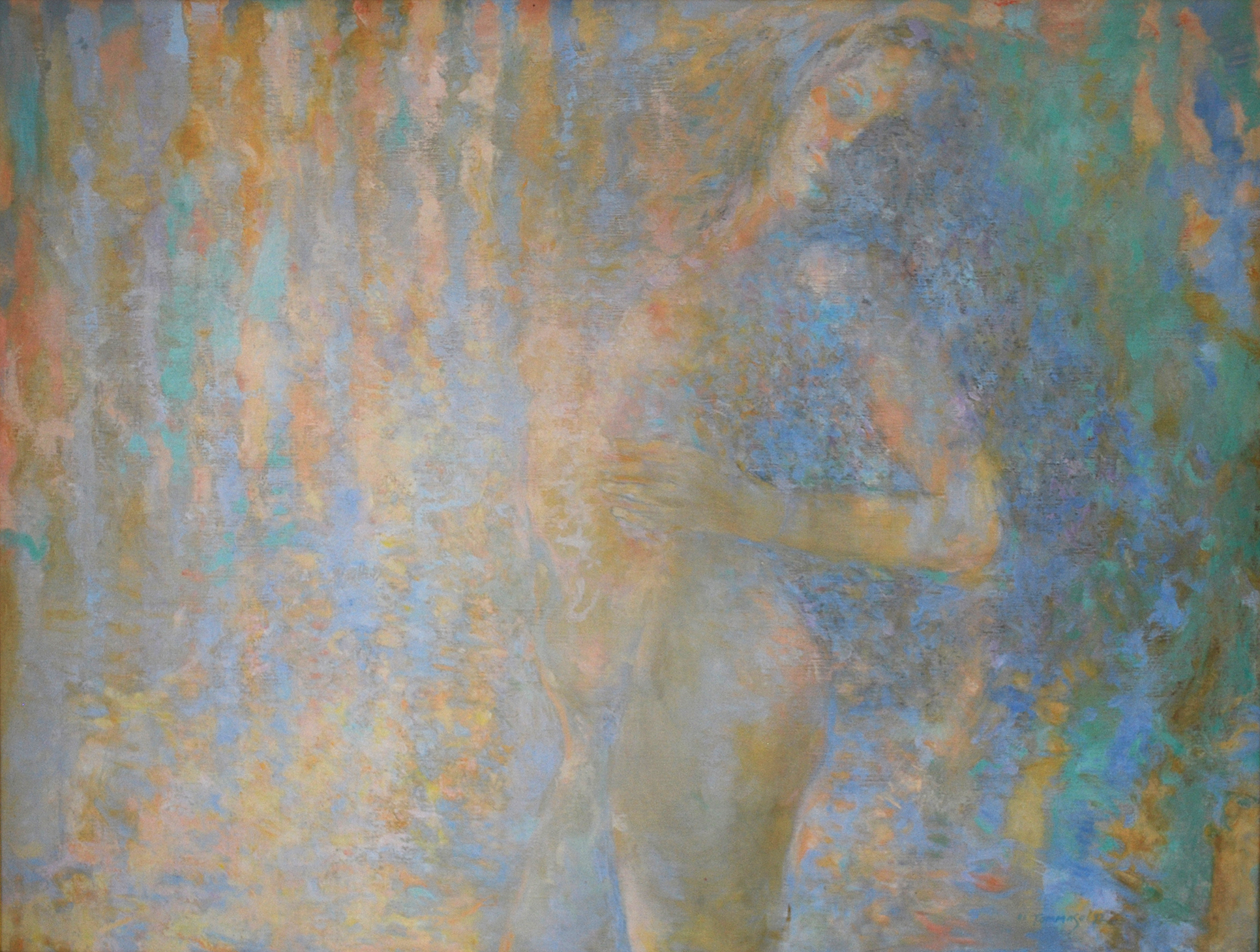 Figure on Stripes