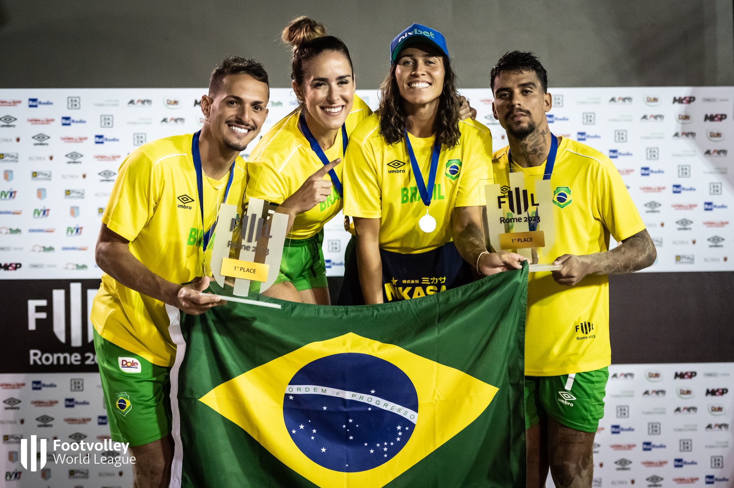 Brazil conquers World League in Rome 2023 — European Footvolley League