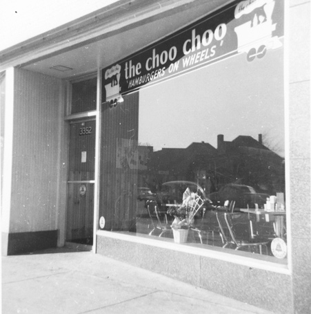 The original Choo-Choo location on Miner Street in Downtown Des Plaines