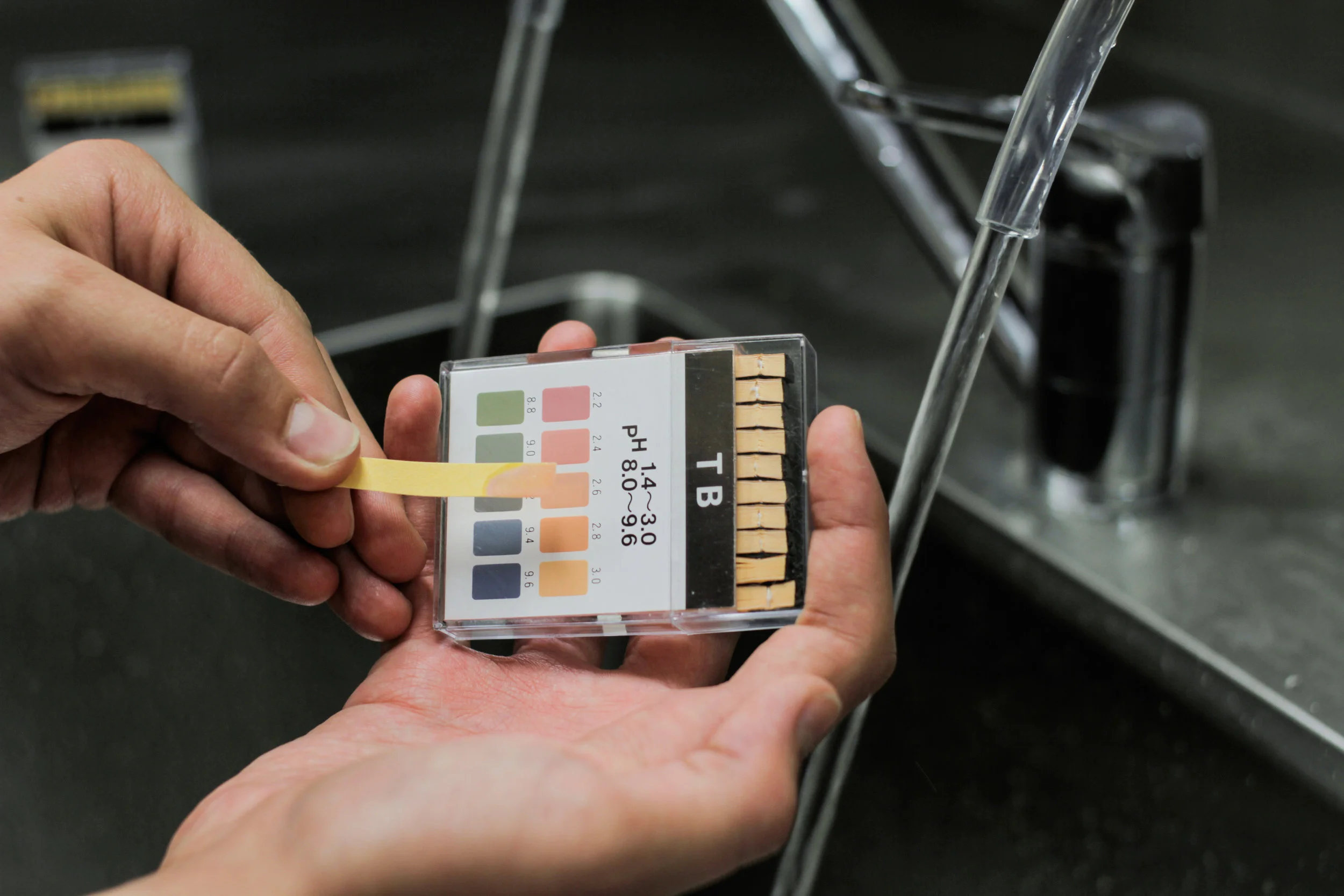 Electrolysed Water pH Testing