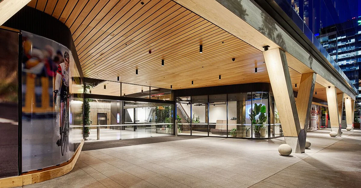 The eWater Hygiene System has been commissioned in Lendlease’s new development - 25 King Street in Brisbane. As the largest and tallest engineered timber office building in Australia, it is setting new standards in environmental and socially sustainable workplaces. eWater has been installed and will be used to clean the interior of the building.