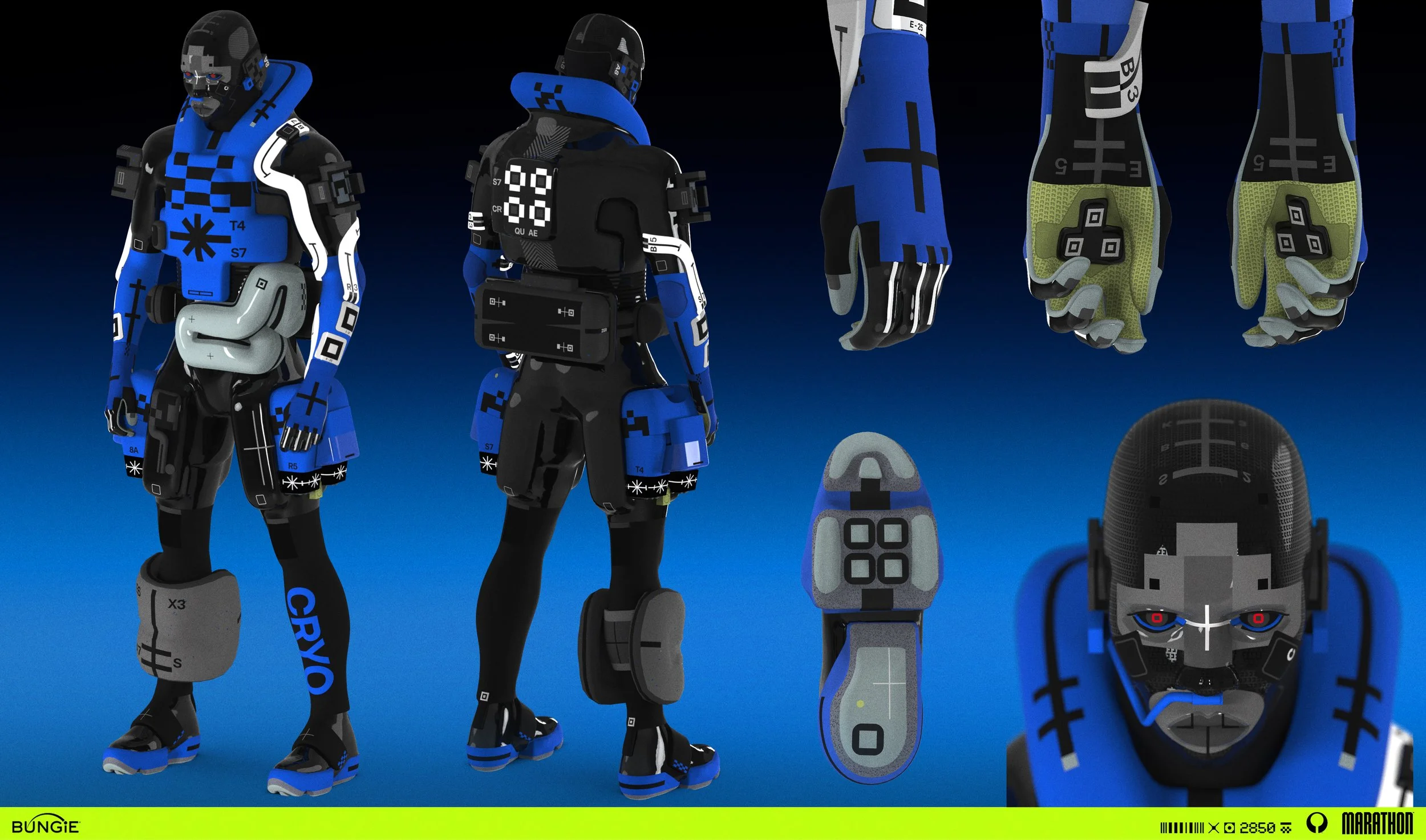 Cryo Shift Triage Skin Concept