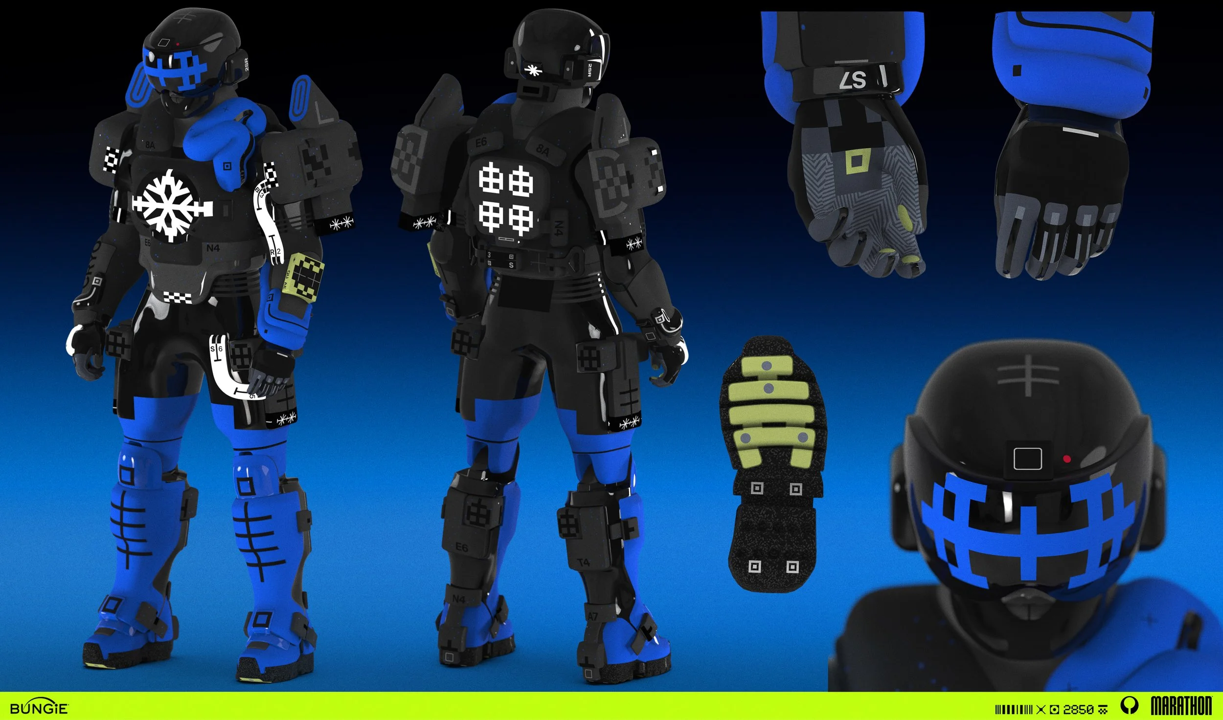 Cryo Shift Destroyer Skin Concept