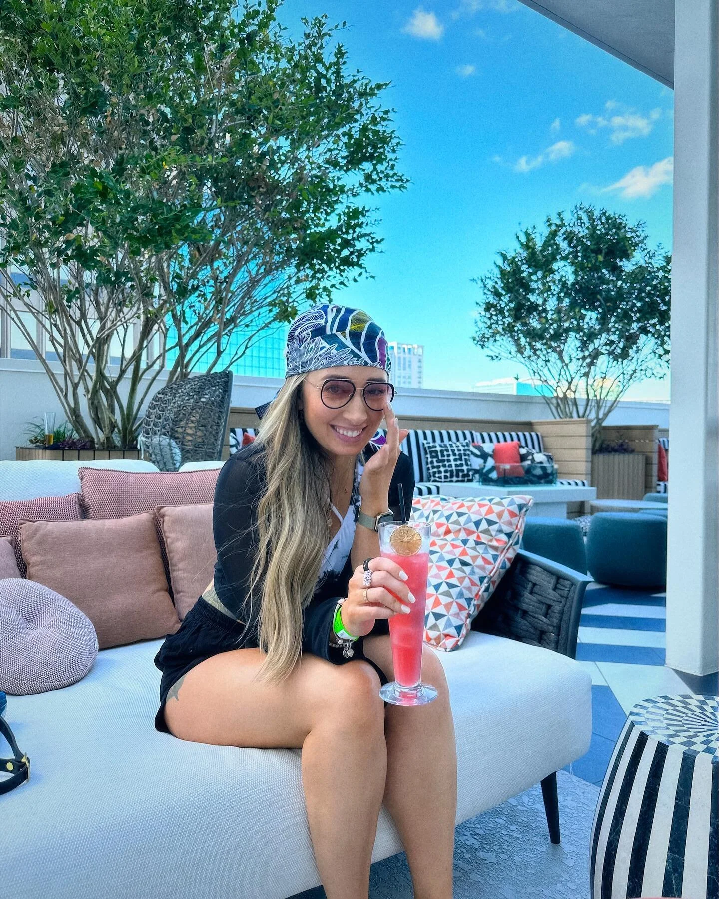 Amazing stay ✨ this is the only way I know how to vacation. Book a hair class in the warm place! @grandbohemianorlando #hairvacation #haireducation #neverstoplearning