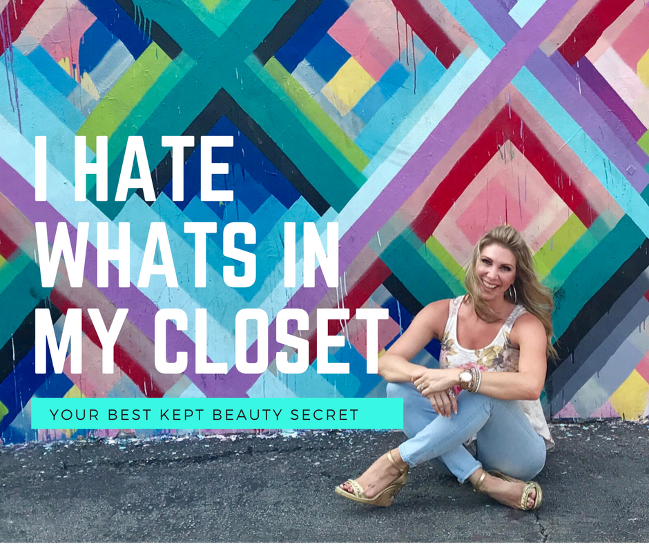 I hate what's in my closet...