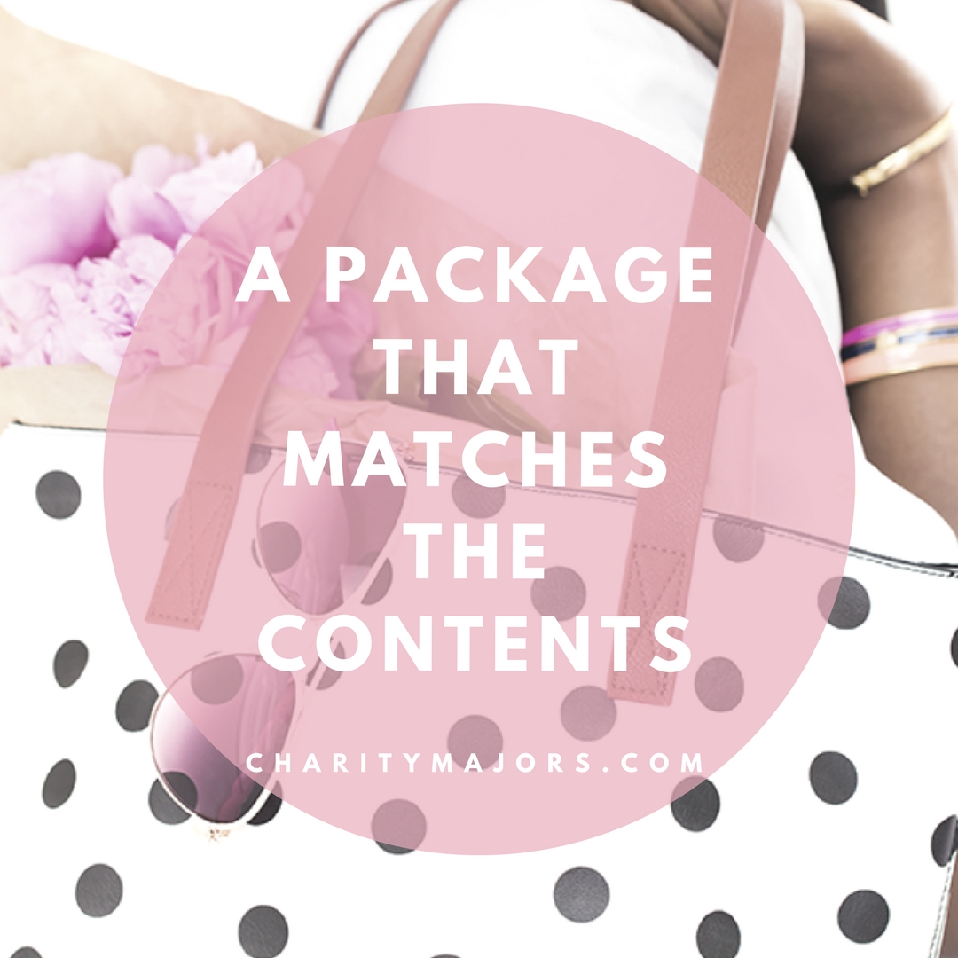 A Package that Matches the Contents...