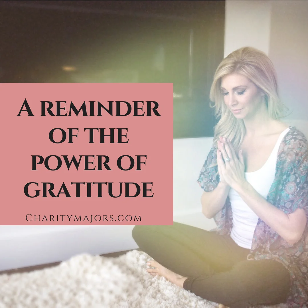 A friendly reminder about the power of Gratitude