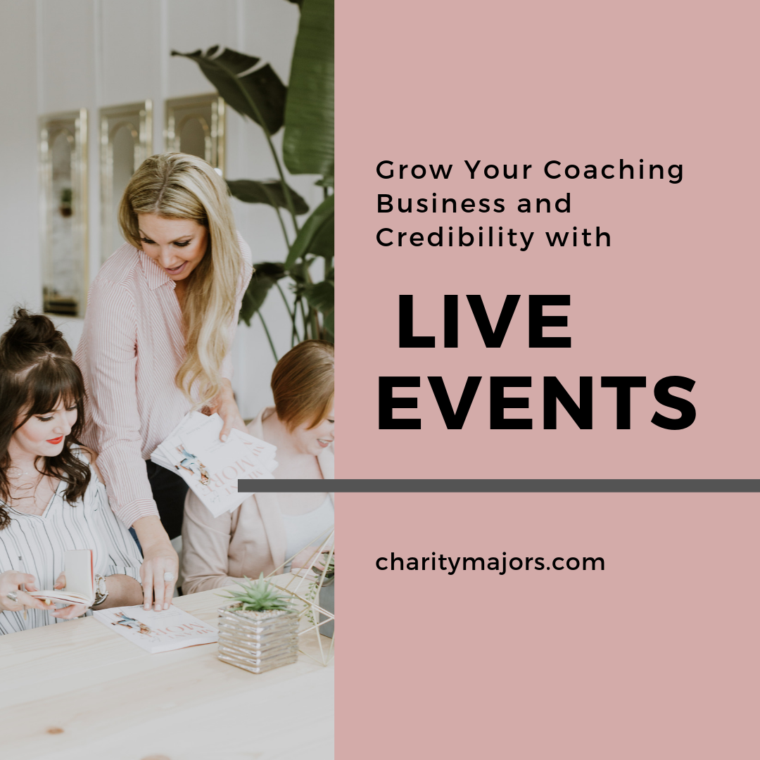 Your First Live Event: Start Small, Think Big