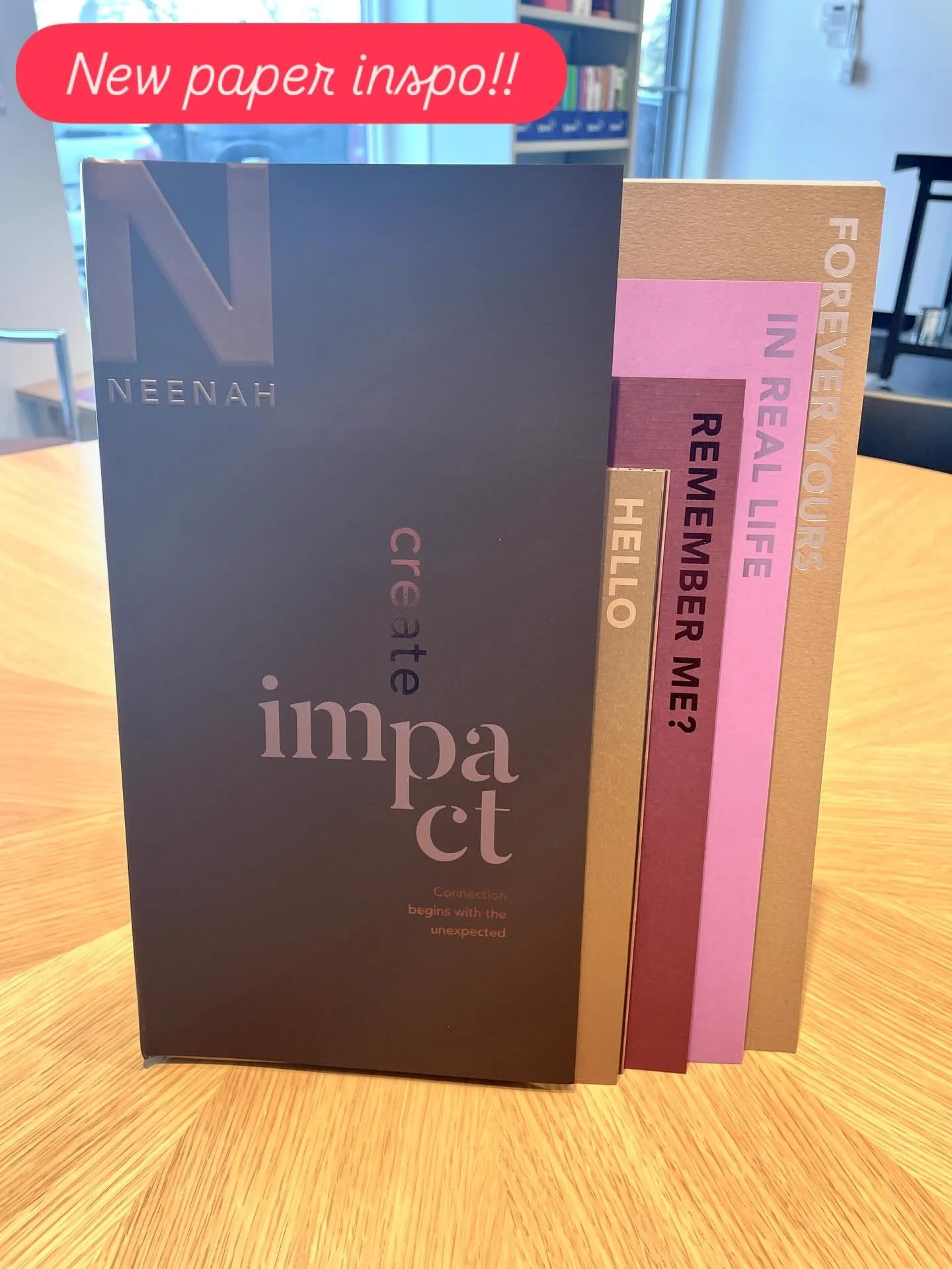 Received this beautiful package with excellent examples and creative ideas to inspire your next print project! Thank you @lizpowerofpaperwest and Spicers!