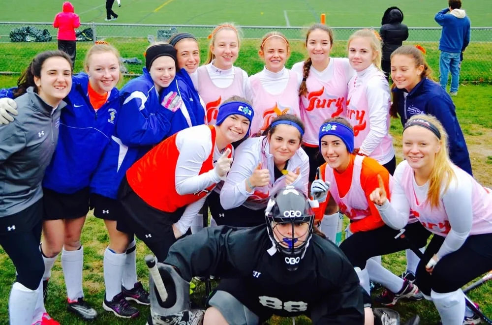 Back Row: Carm, Maddie, Alyson, Haley, Amanda, Lili, Emma, Sarah, Molly Middle Row: Nessa, Gianna, Julia, Sam Front Row: Gabby