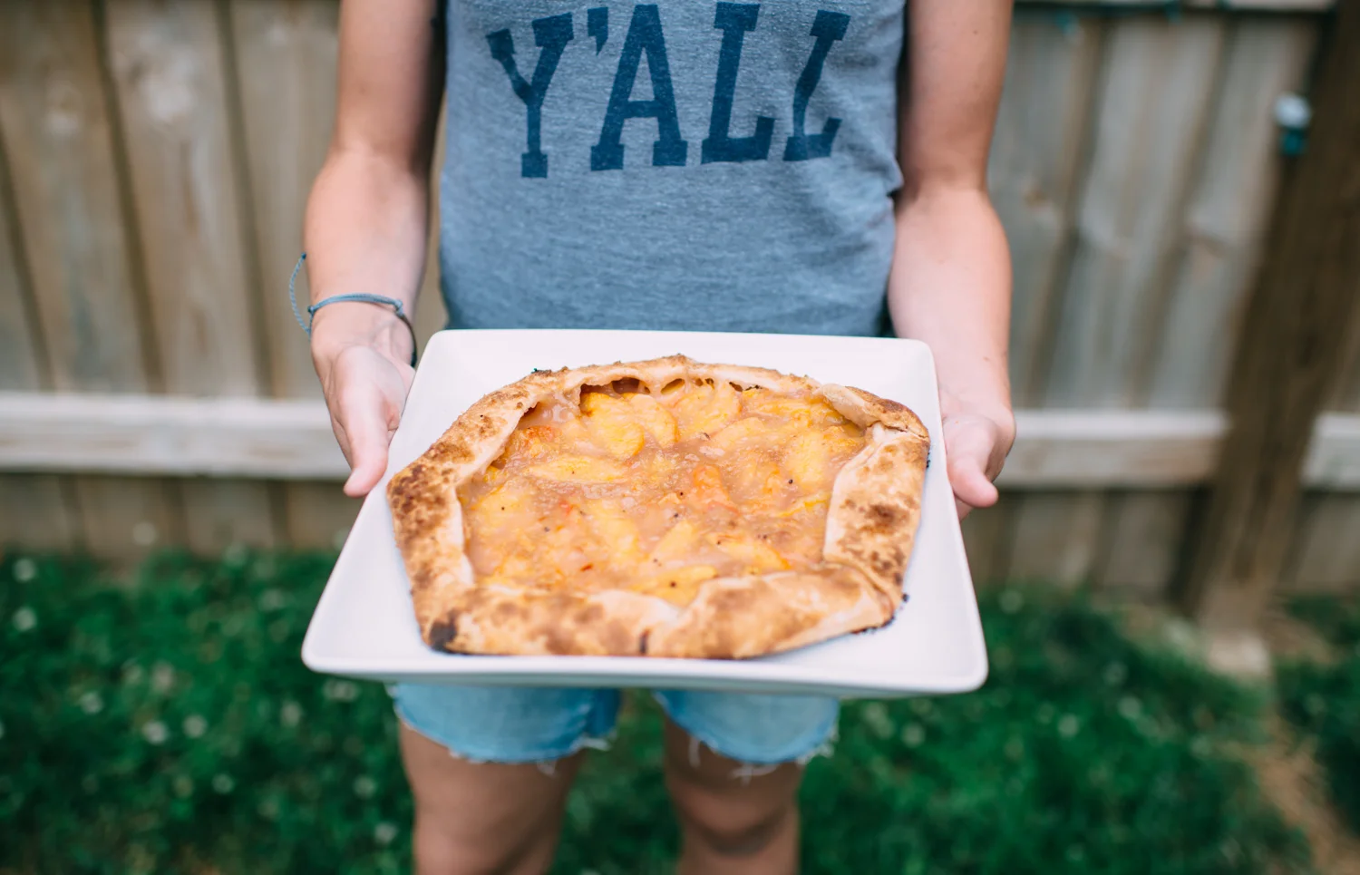 Meals With my Man: Rustic Peach Pie