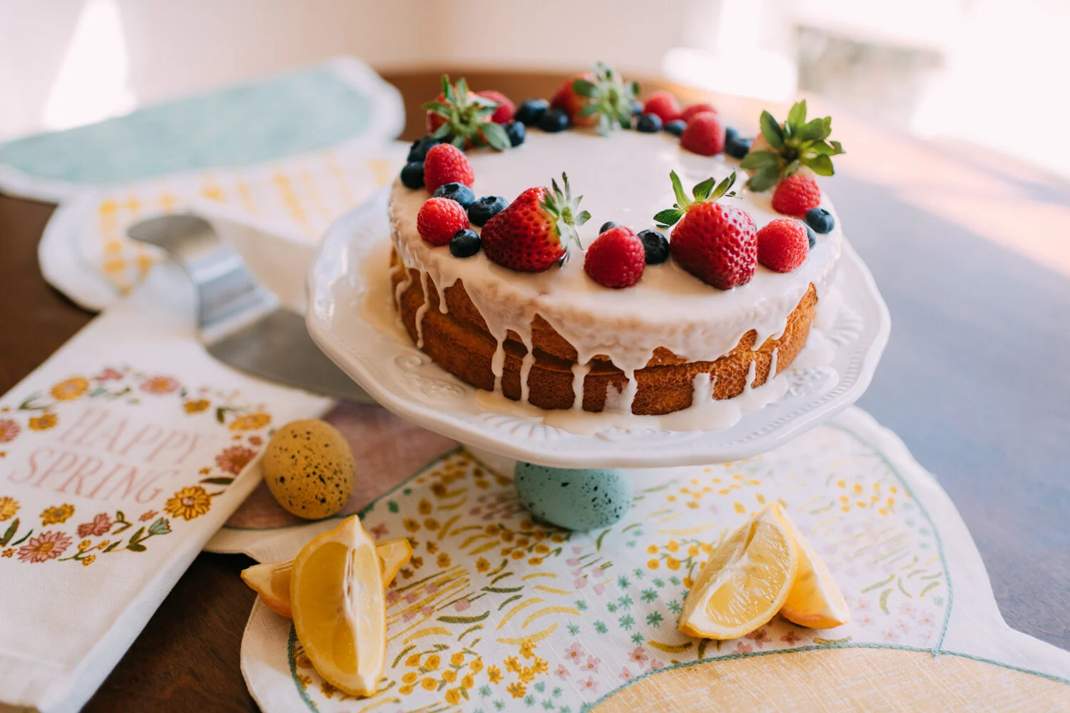 A Springtime Cake That Tastes like Sunshine