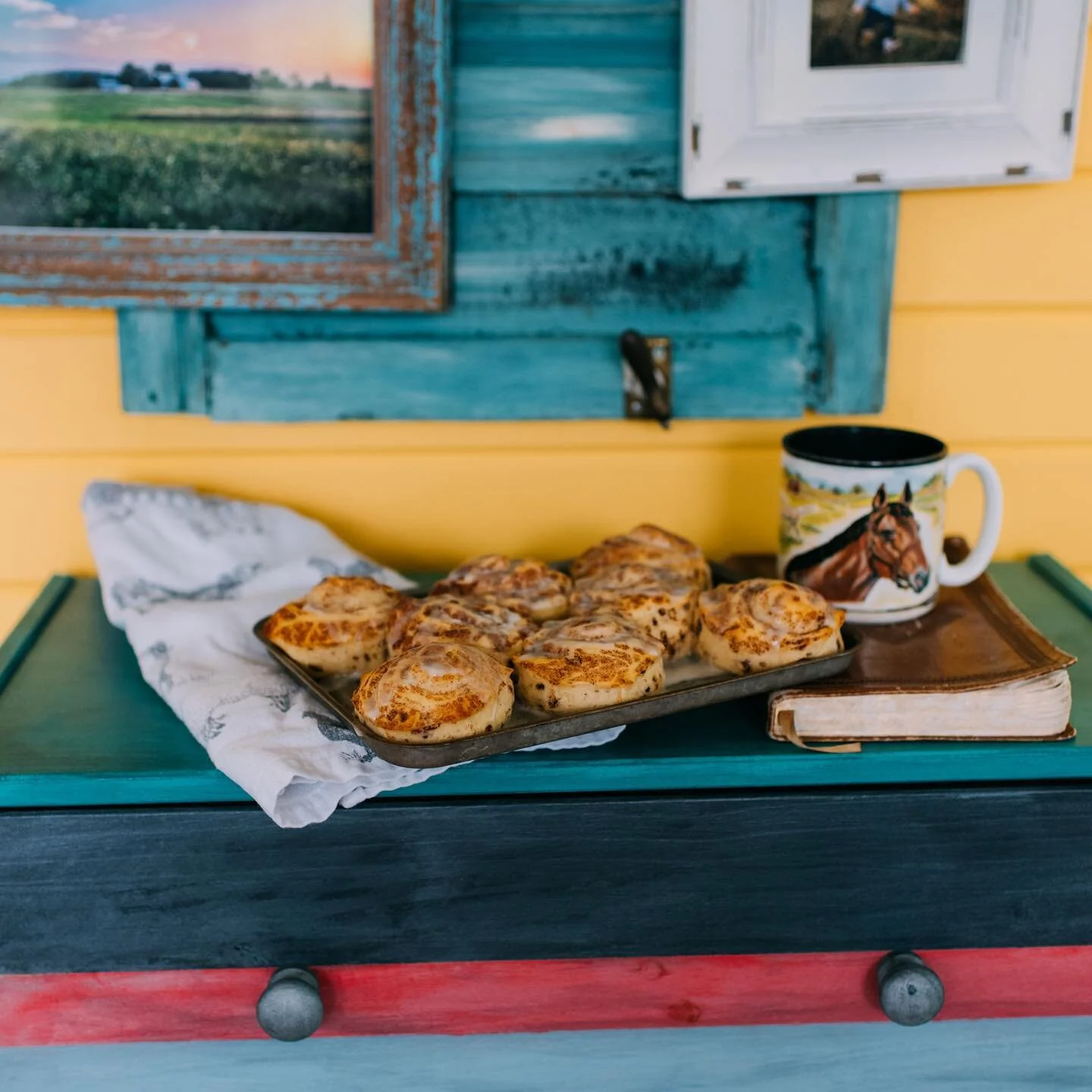Self care Saturday, and yes, that includes cinnamon rolls. Other recommendations:

+move your body 
+read the Word and feed your soul
+hug your people 
+take time to laugh
+create before consuming 
+unfollow negative people on social media 
+play wit